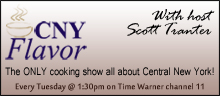 CNY Flavor - The ONLY cooking show all about Central New York!